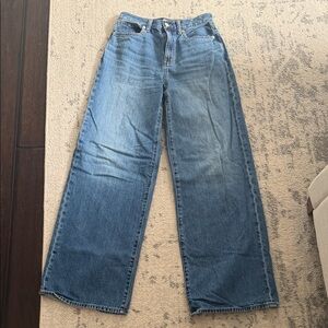 Madewell Blue Flare & Wide Leg Jeans